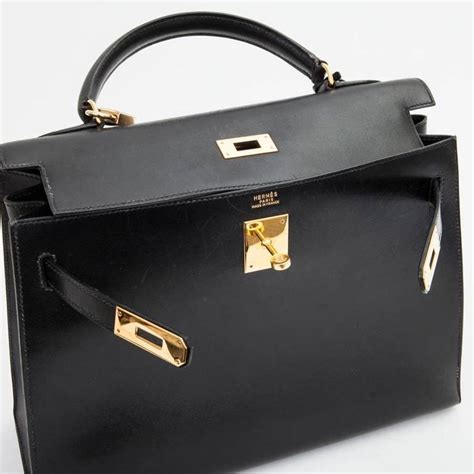 hermes box kelly sellier 32 black